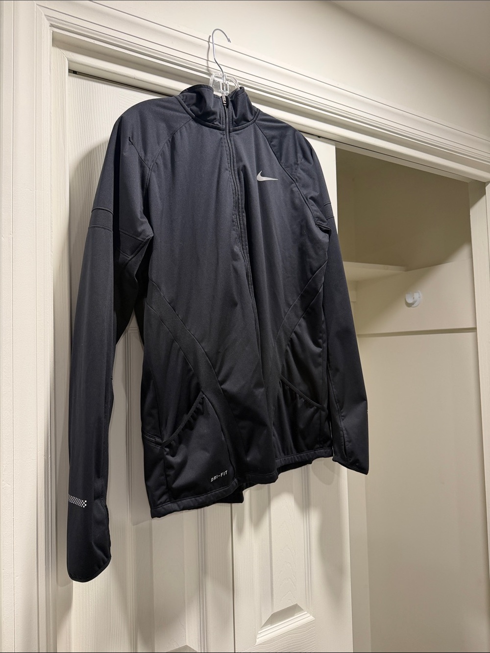 Nike Black Performance Full-Zip Training Jacket